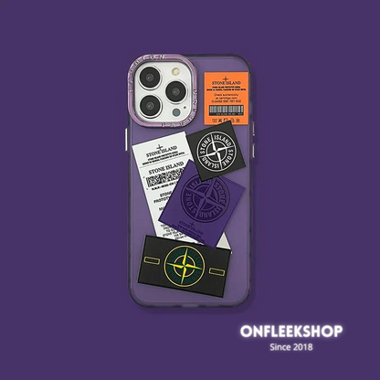 Onfleek™ x Stone Island Iphone-fodral