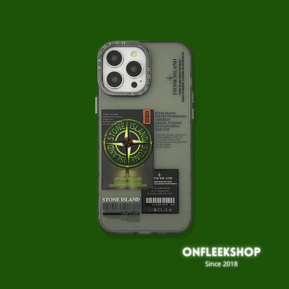 Onfleek™ x Stone Island Iphone-fodral